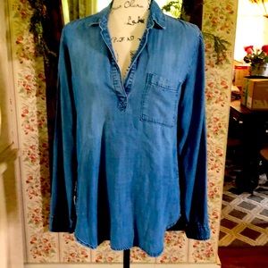 Cloth and stone denim tunic